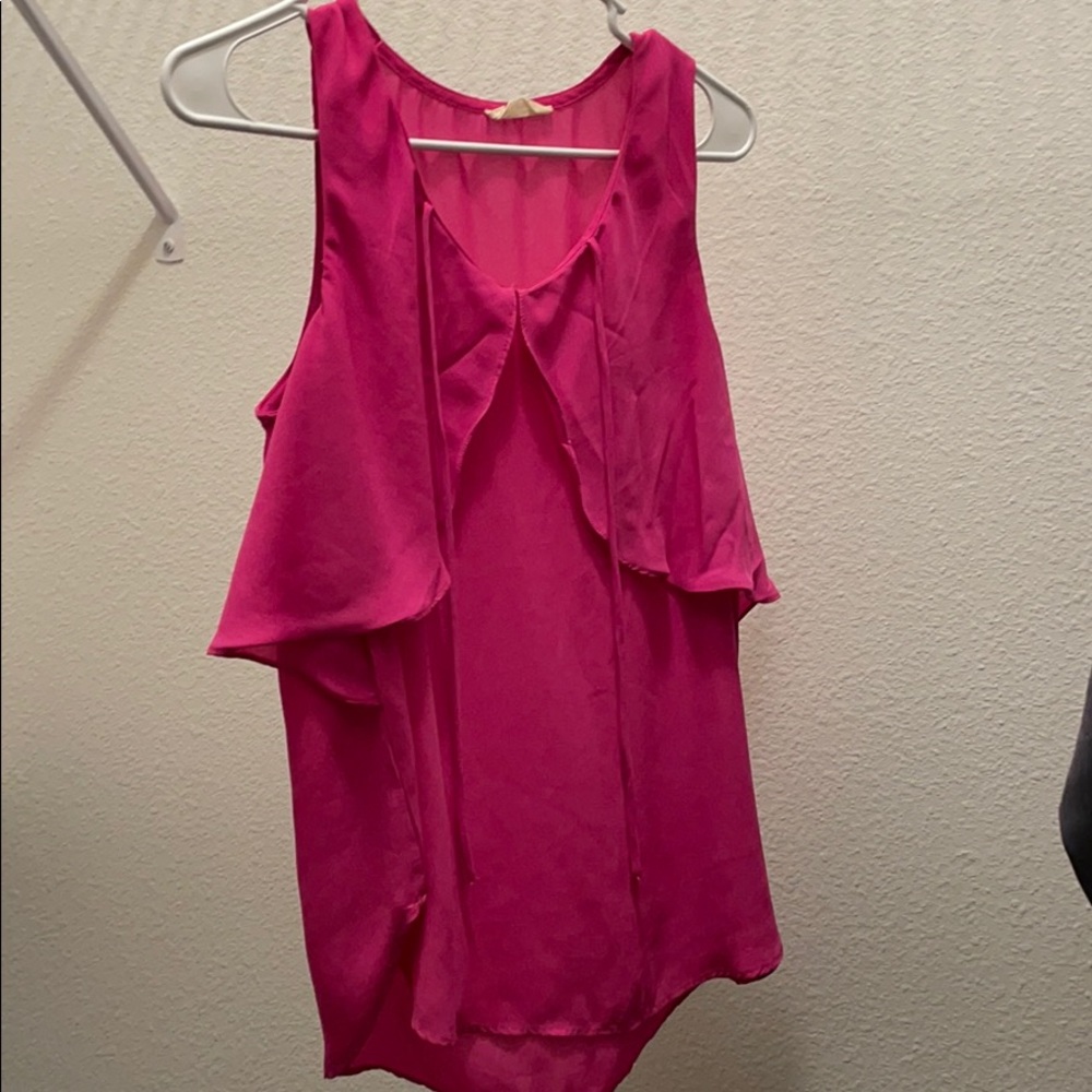 Pink blouse